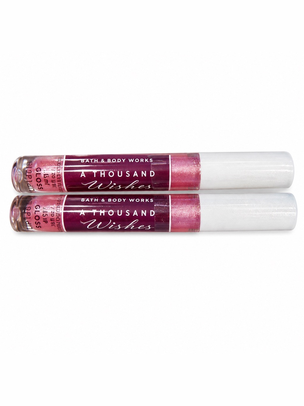 Bath & Body Works A Thousand Wishes Lip Gloss 2 Pack Sealed